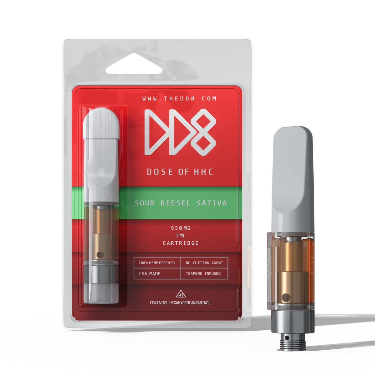 DD8 HHC (Hexahydrocannabinol) Cartridges Dose of Chill DD8 HHC (Hexahydrocannabinol) Cartridges Dose of Chill